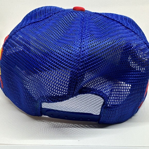 Vintage Cumberland Falls Kentucky Three 3 Stripe Mesh Snapback Trucker Hat Cap - Picture 4 of 8